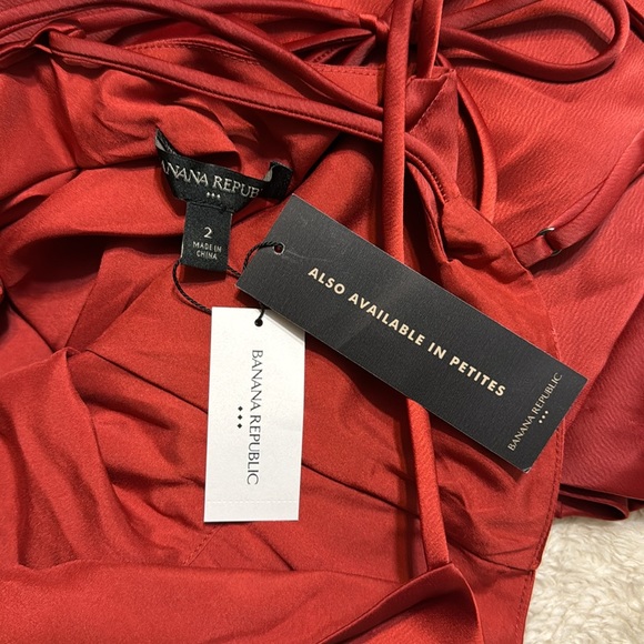 Banana Republic front cut out strap midi dress - Picture 6 of 8